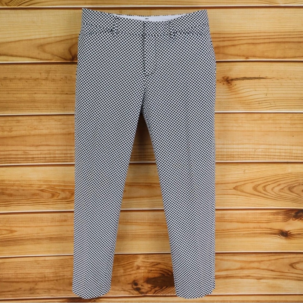 Men's Black and White Checkered Pants
